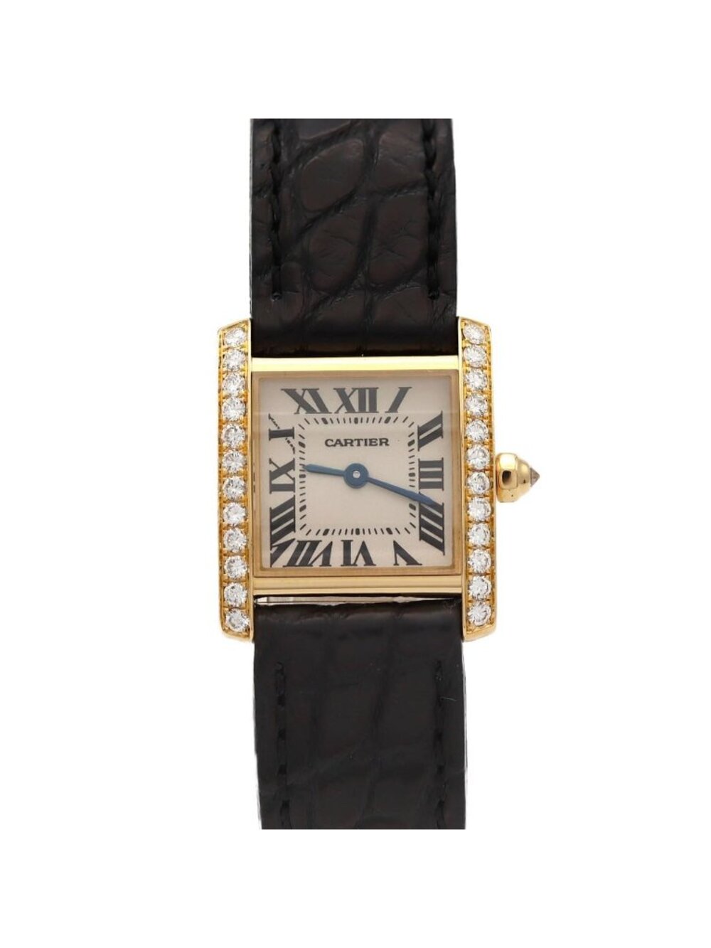Cartier Tank Francaise SM YG D YG Quartz Watch